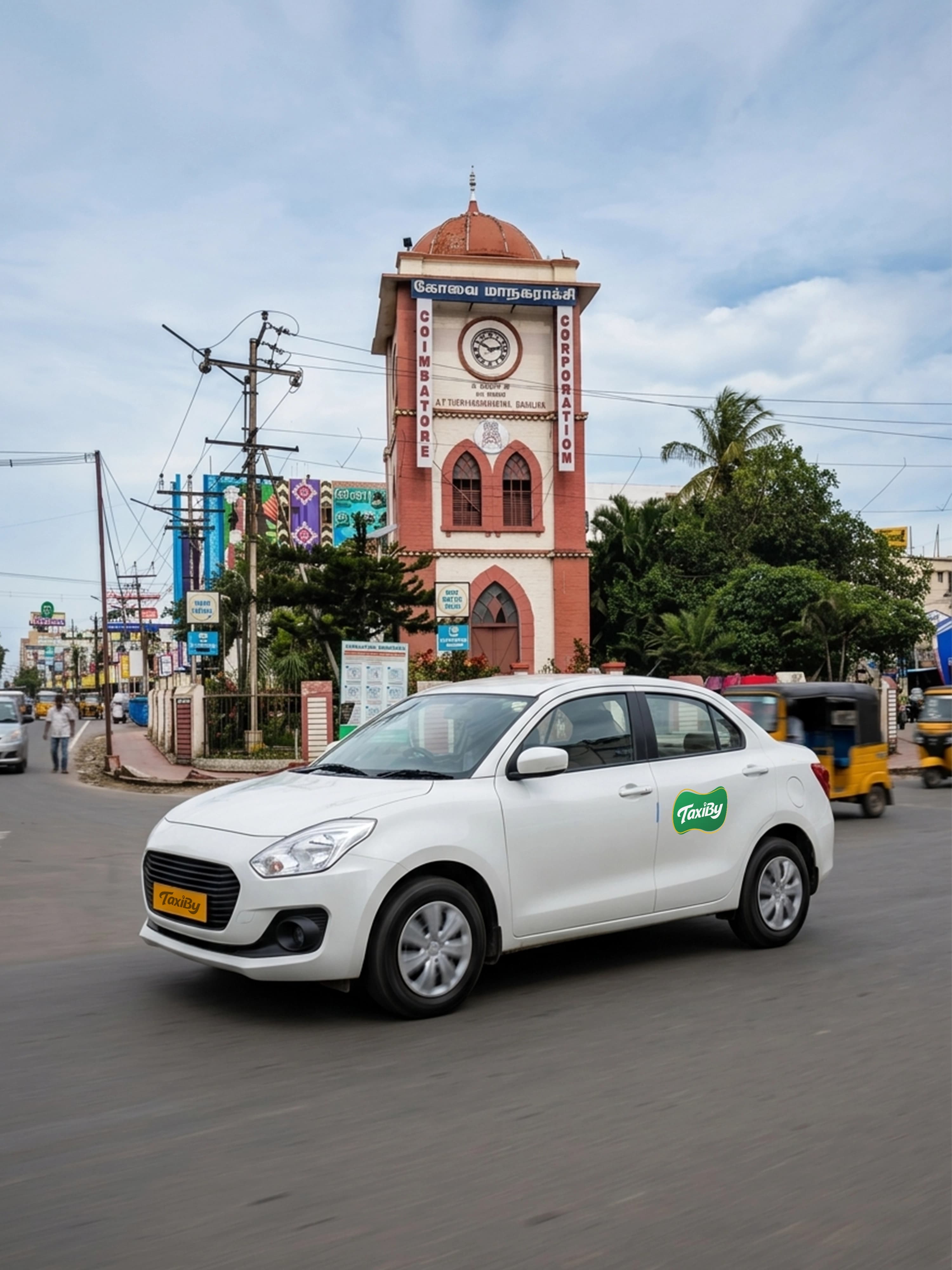 Airport to Coimbatore City Locations