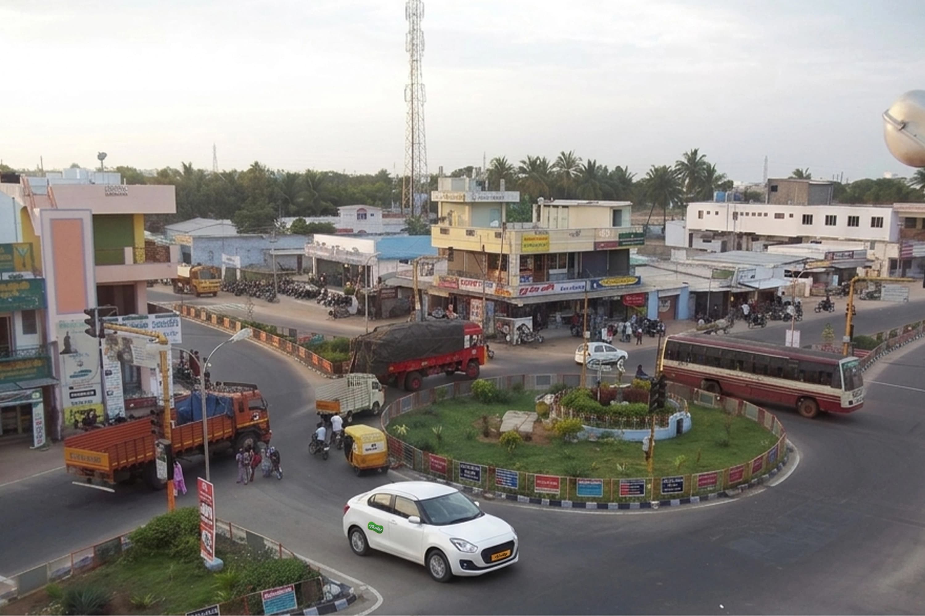 Coimbatore Airport to Tiruppur Cab